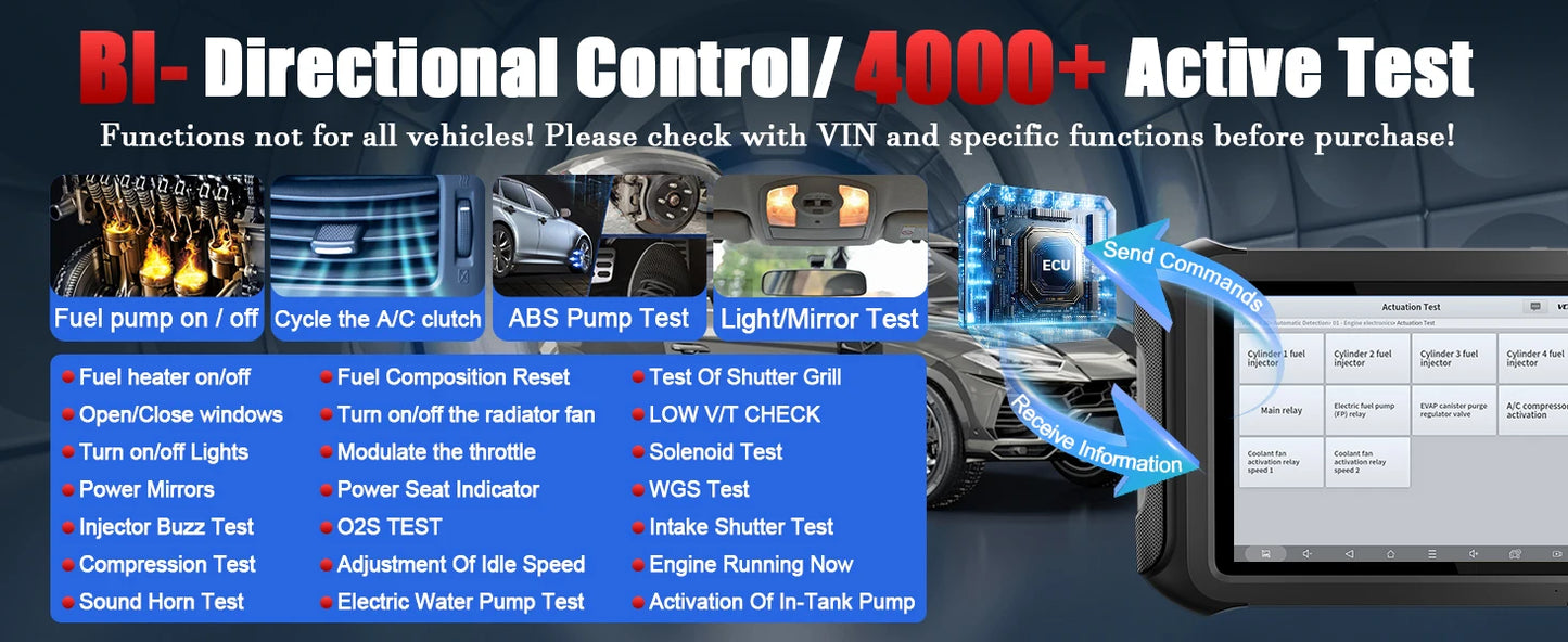 XTOOL D9S PRO D9SPRO WIFI Diagnostic Tool ECU Programmer Automotive Scanner Topology Map VAG Guided 42+Resets FCA/CANFD/DOIP