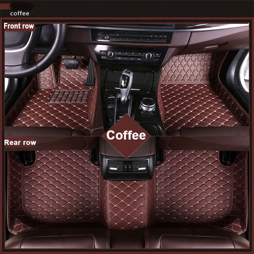 1Set Custom Car Floor Mats for BMW 14-18 5 Series F10 E60 520i/525i/528i/530i/535i Waterproof US