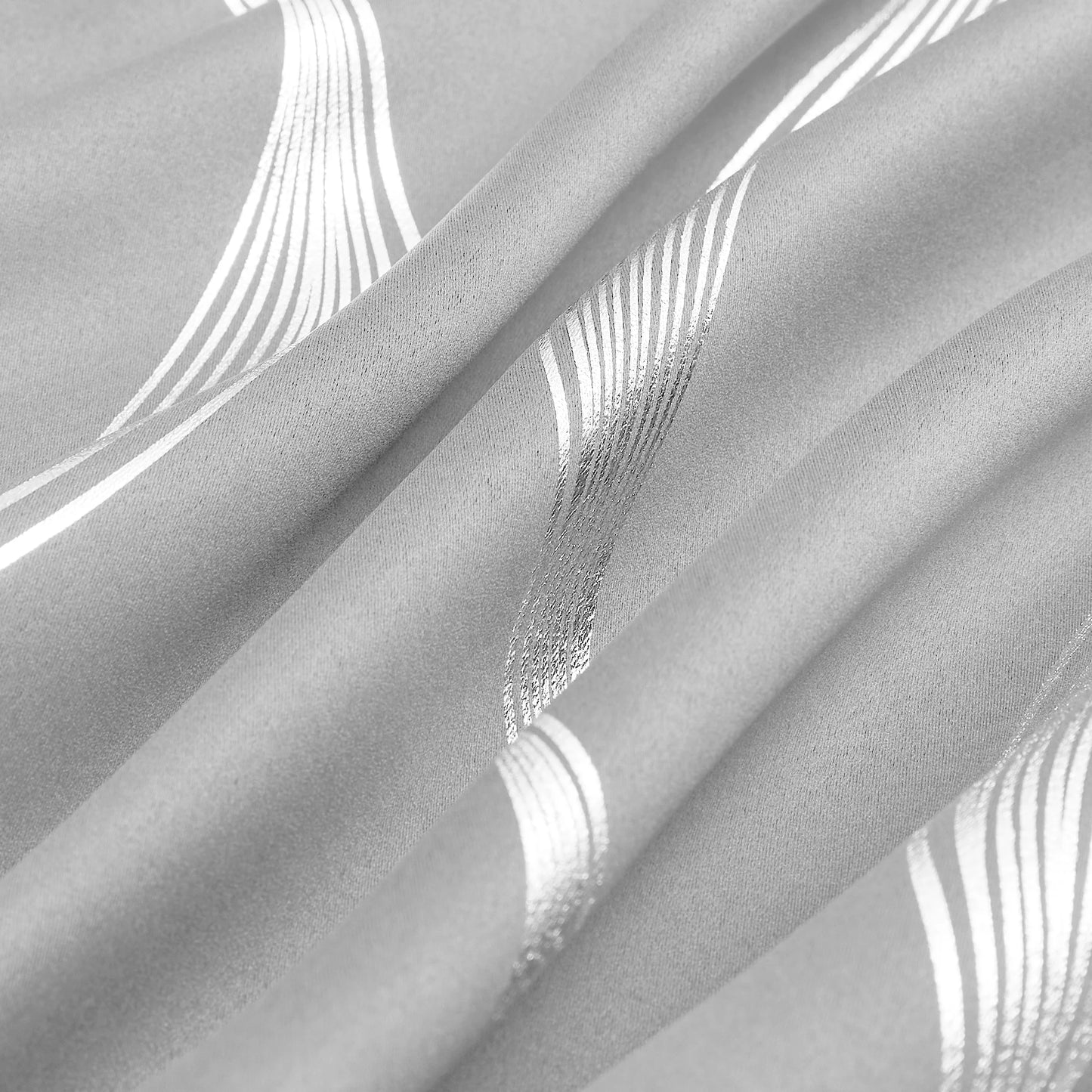 Luxury Blackout Wave Curtain Panel Set