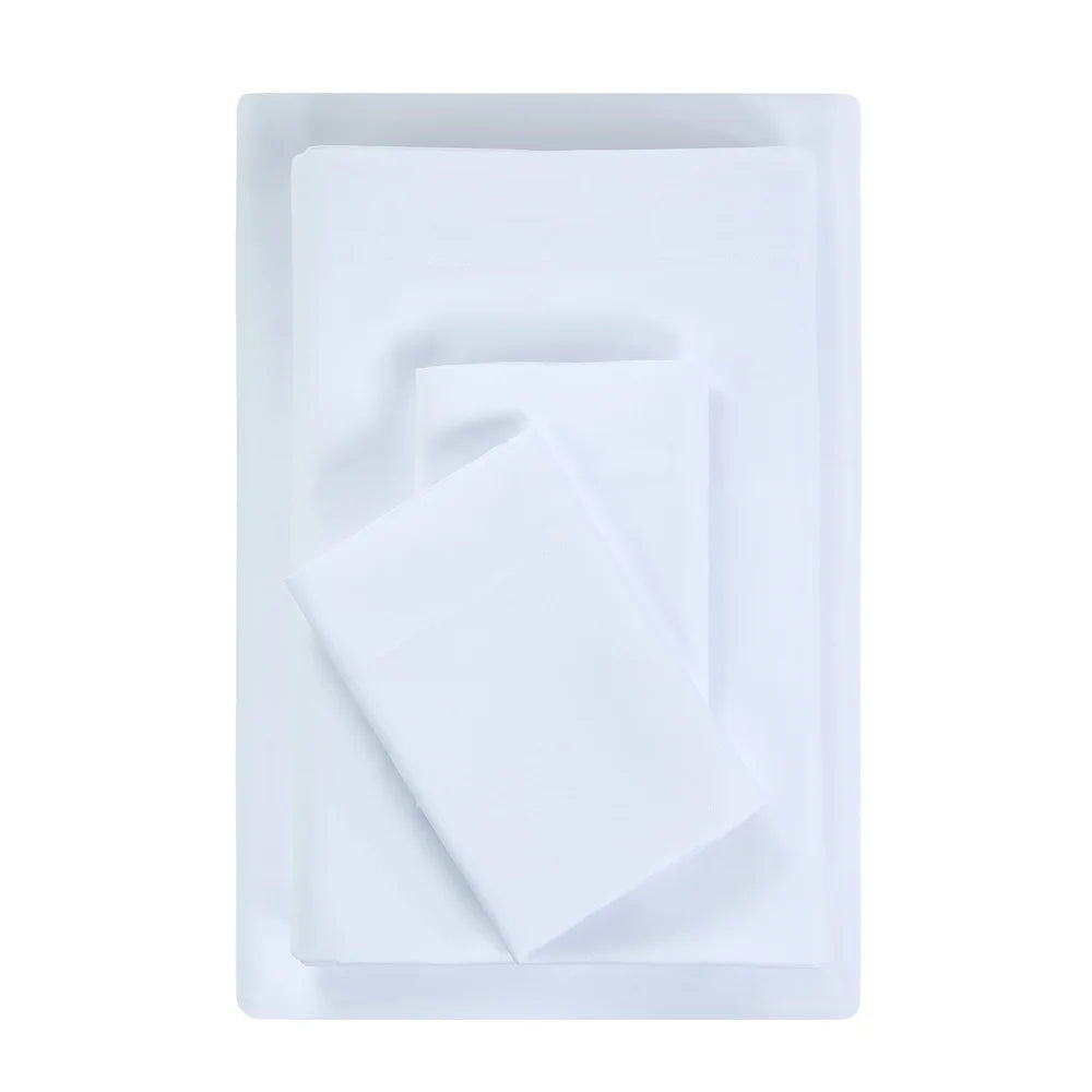Eco-Friendly Microfiber Bed Sheet Set Full 4 Piece Breathable Wrinkle Resistant Machine Washable Durable Easy Care Comfortable