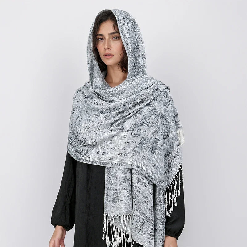 Paisley Pashmina Shawl