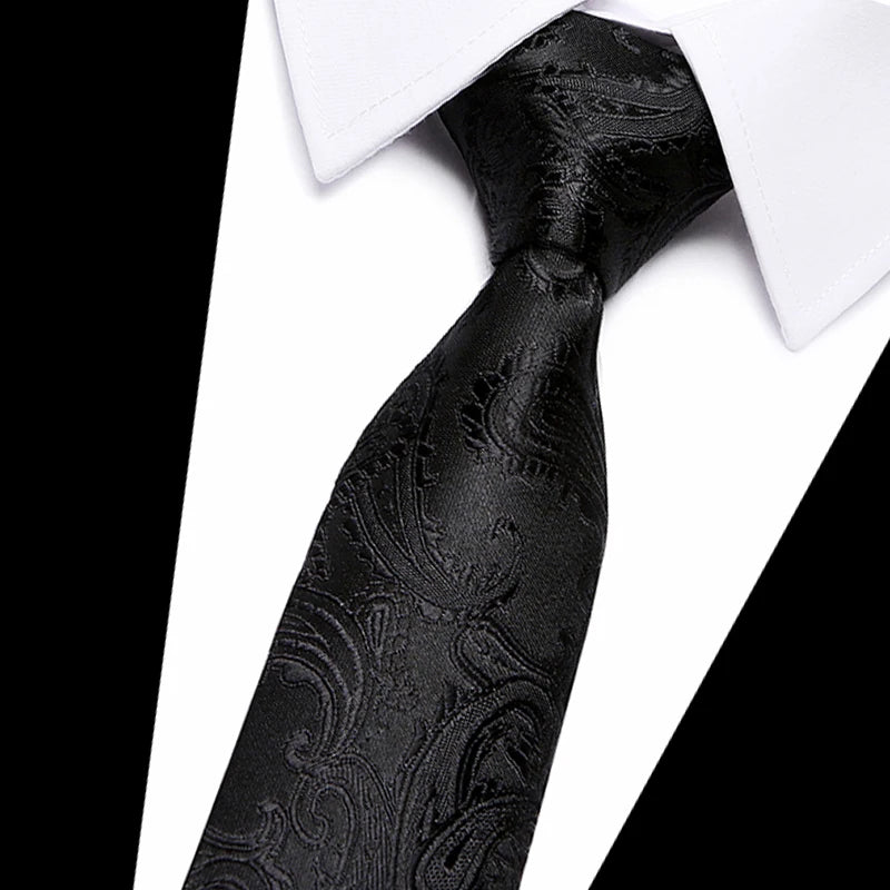 Luxury Men’s Fashion Necktie.Business, Wedding & Formal Tie