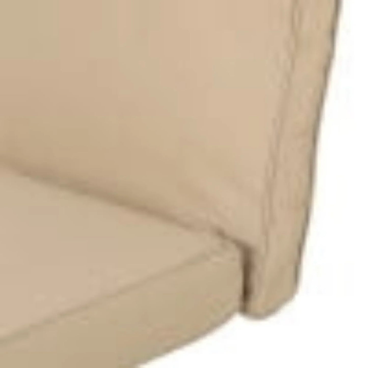 Outdoor Water Resistant Fabric Club Chair Cushions in Tan