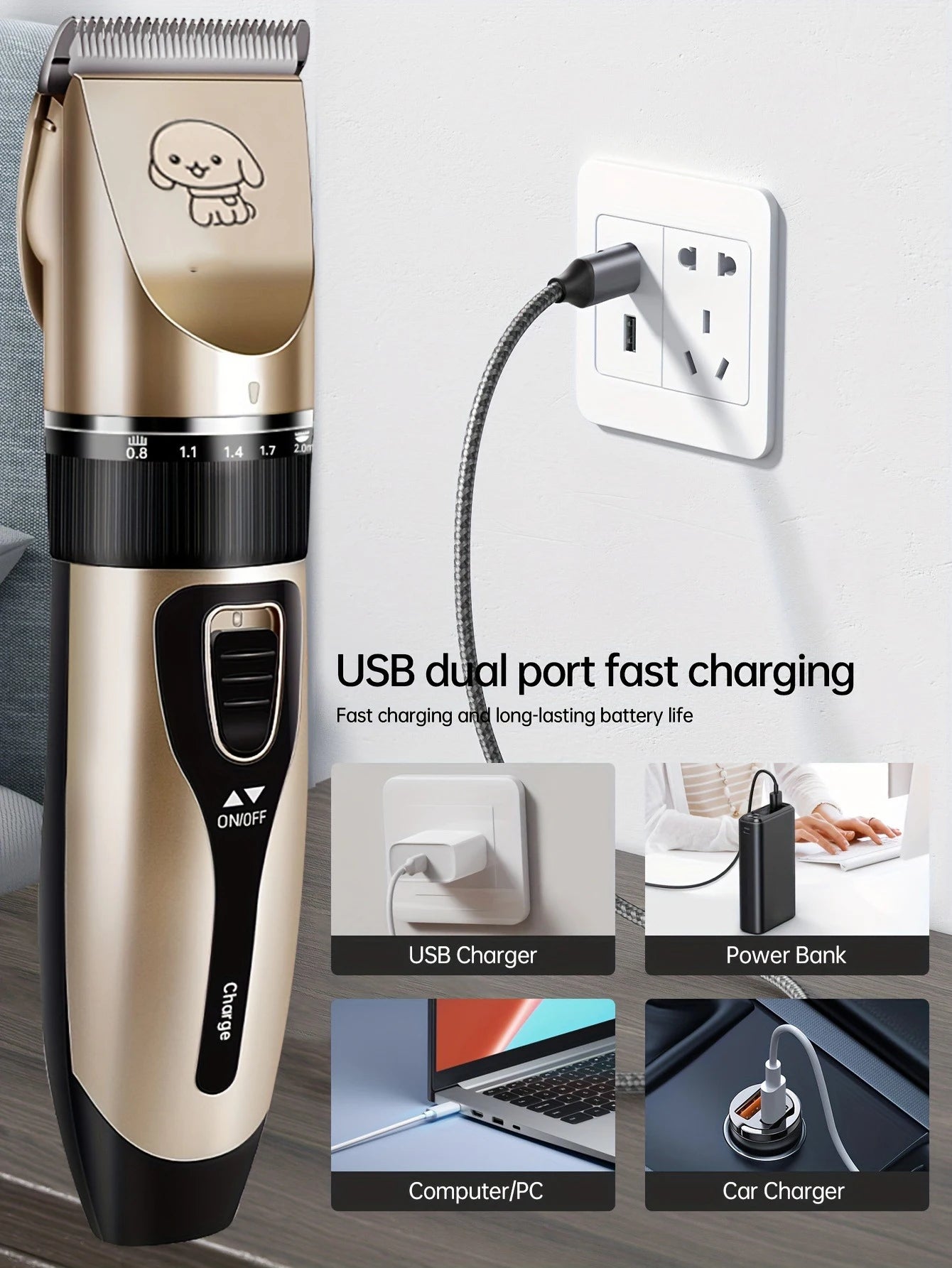Professional Pet Grooming Clippers