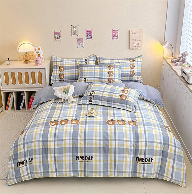 Printed Comforter & Duvet Bedding Set