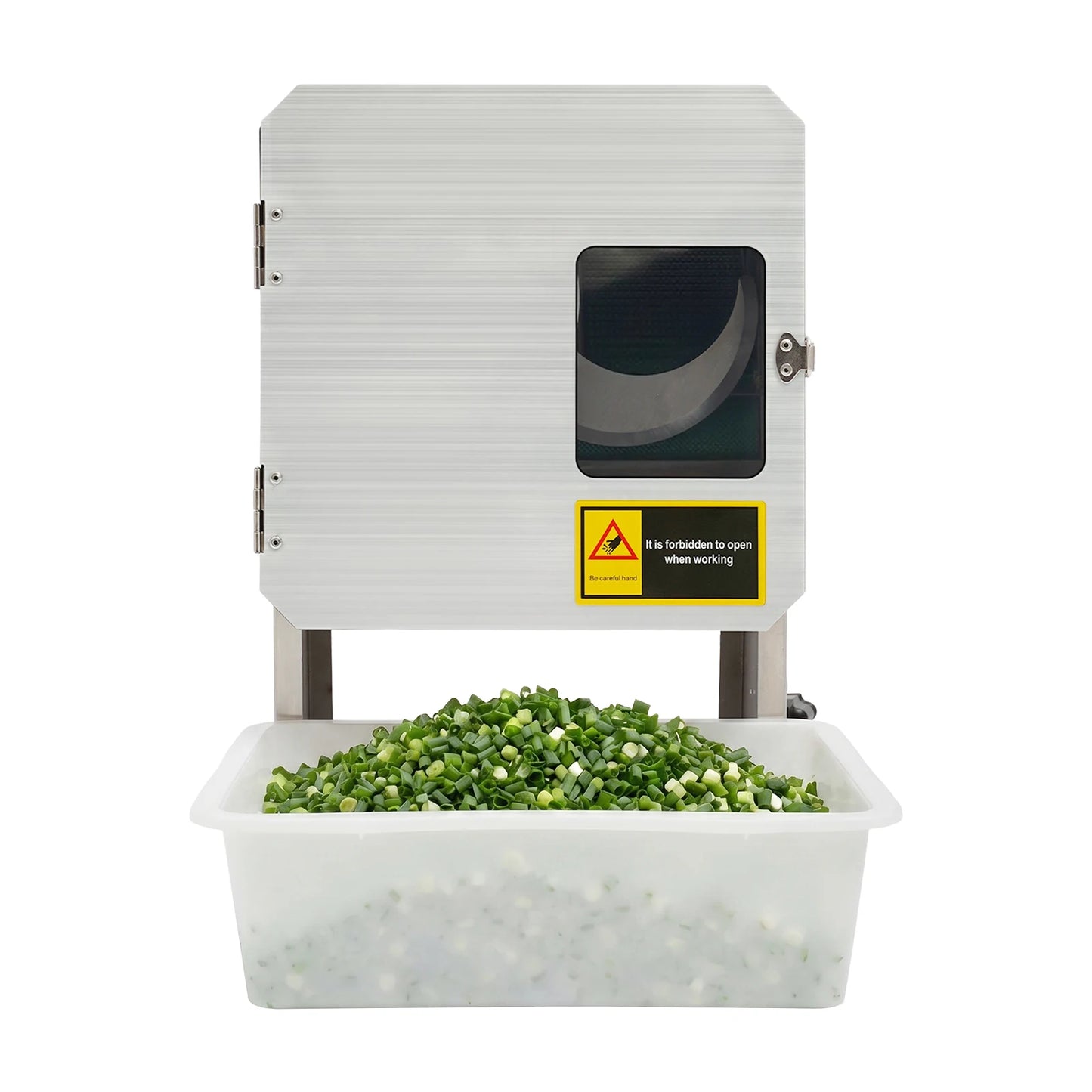 200W Electric Spring Onion Shredder & Vegetable Slicer. Commercial Kitchen Cutter