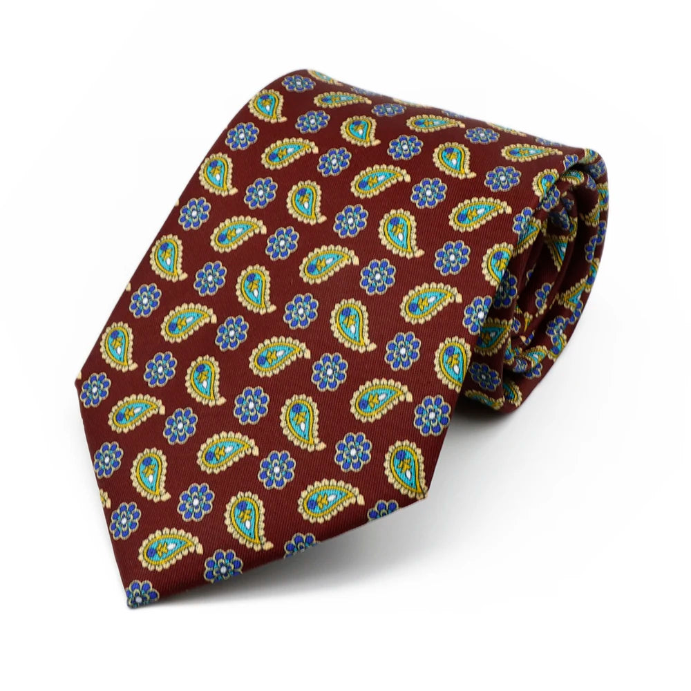 Men’s Luxury Silk Necktie .Classic Business, Wedding & Formal Dress Tie for Men