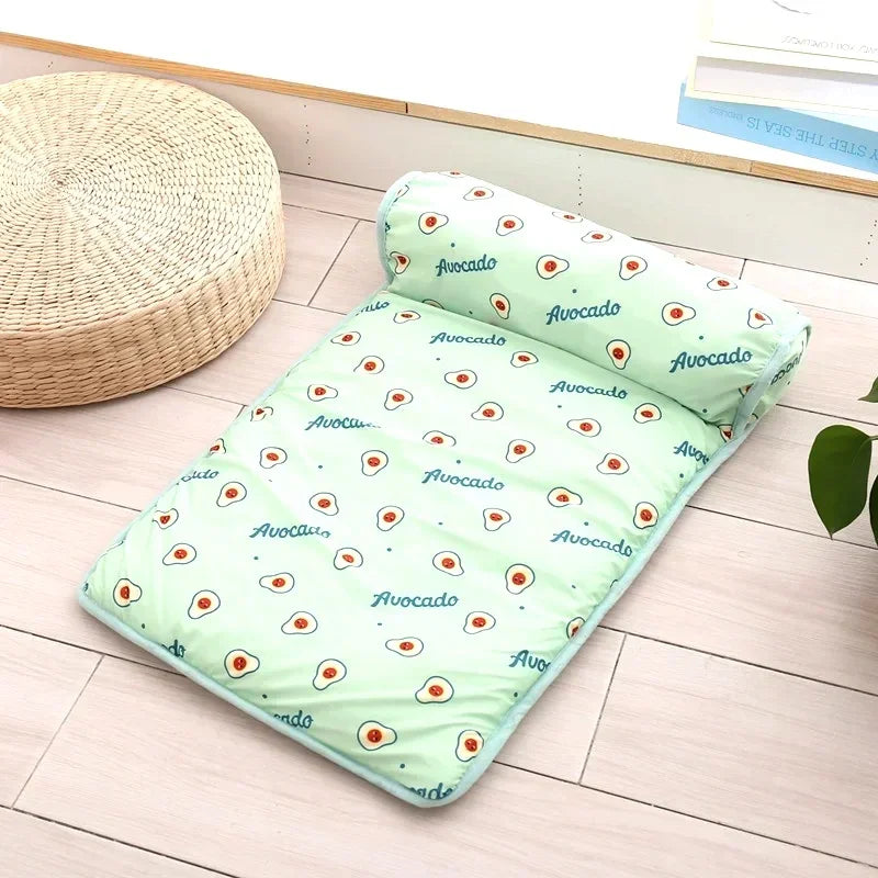 Breathable Cooling Pet Sofa Bed for Dogs & Cats | Washable Summer Cooling Mat