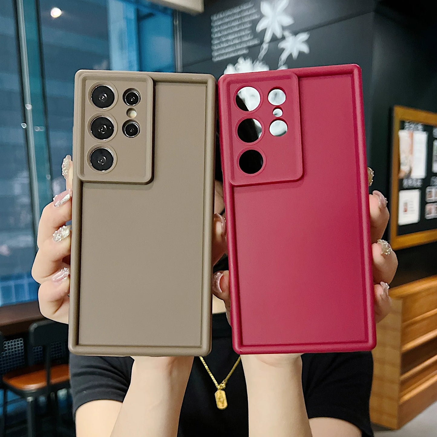 Soft TPU Shockproof Phone Case for Samsung Galaxy