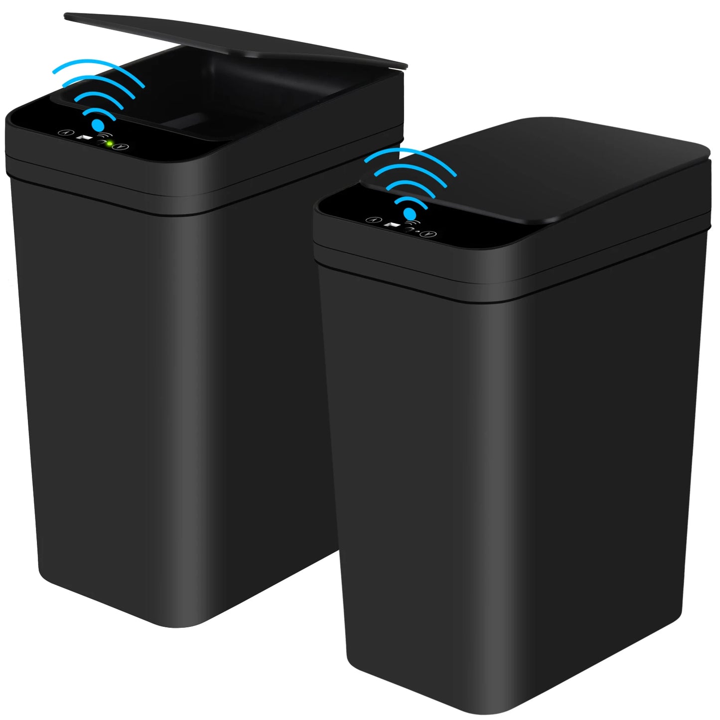 2 Pack Touchless Smart Trash Cans