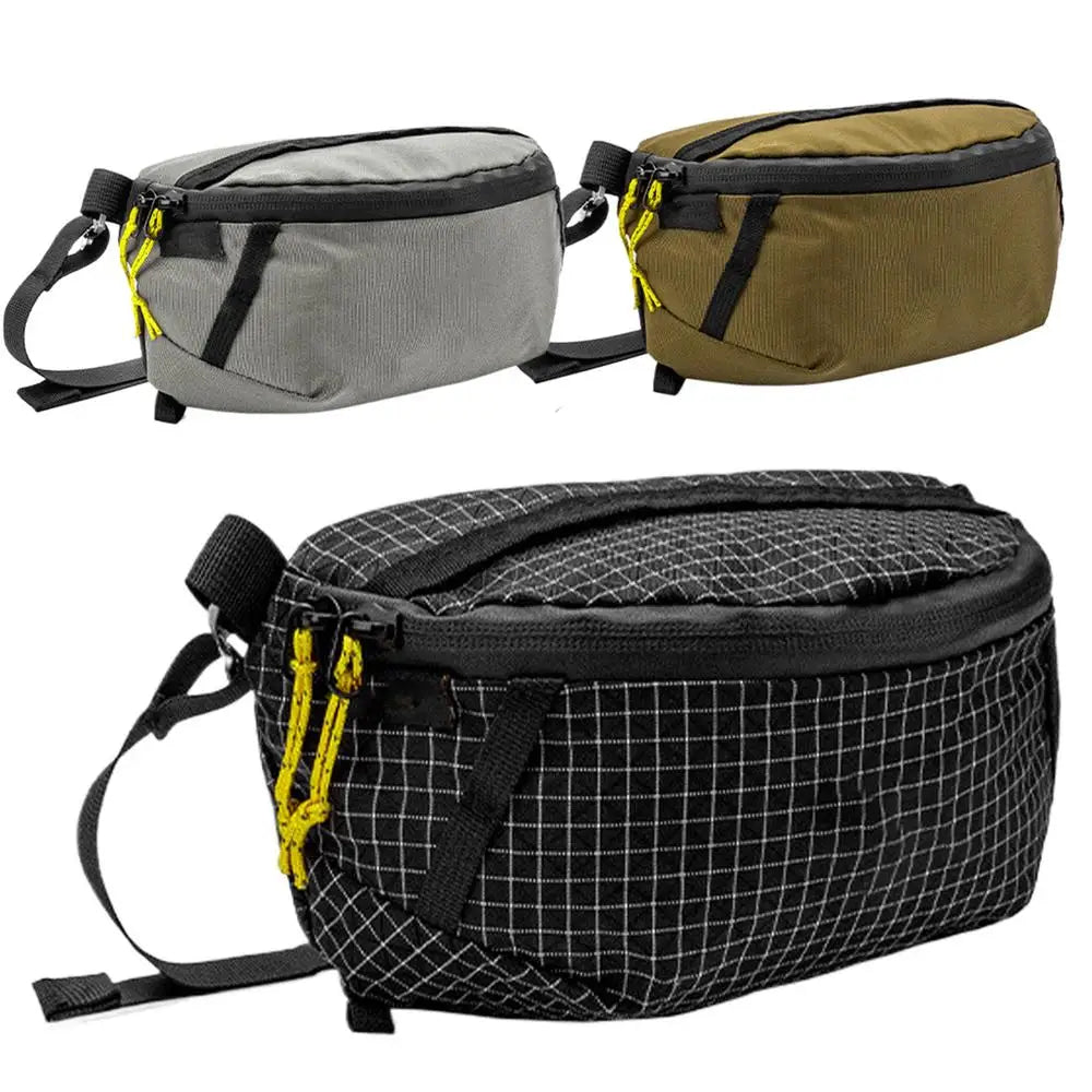 Adjustable Fishing Waist Bag with Rod Holder and Shoulder Strap