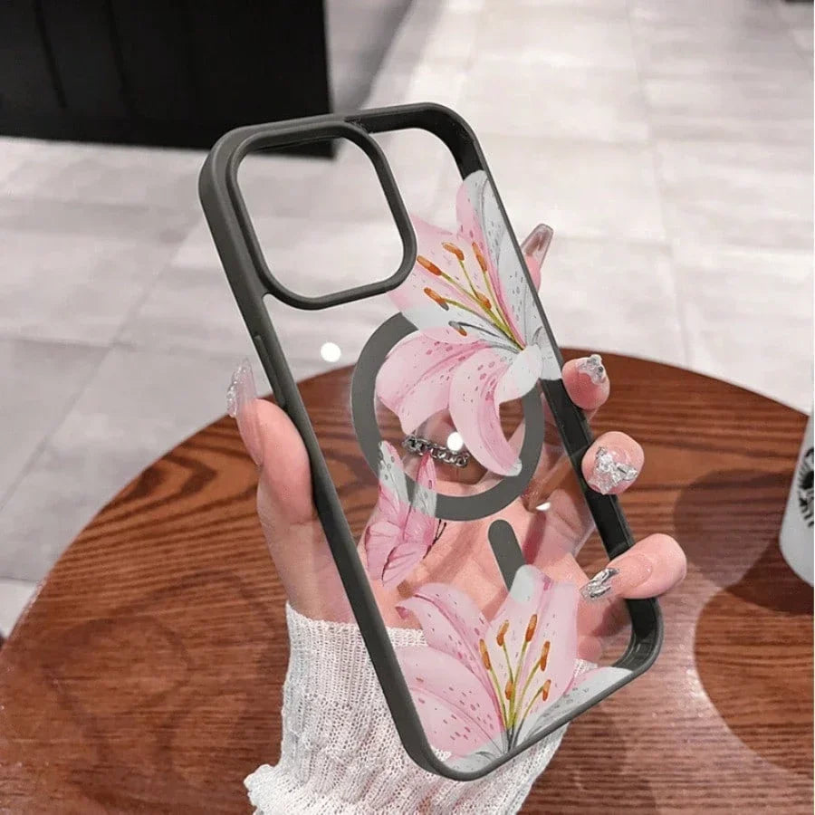 Clear Bow Ribbon Phone Case. Cute Protective Design