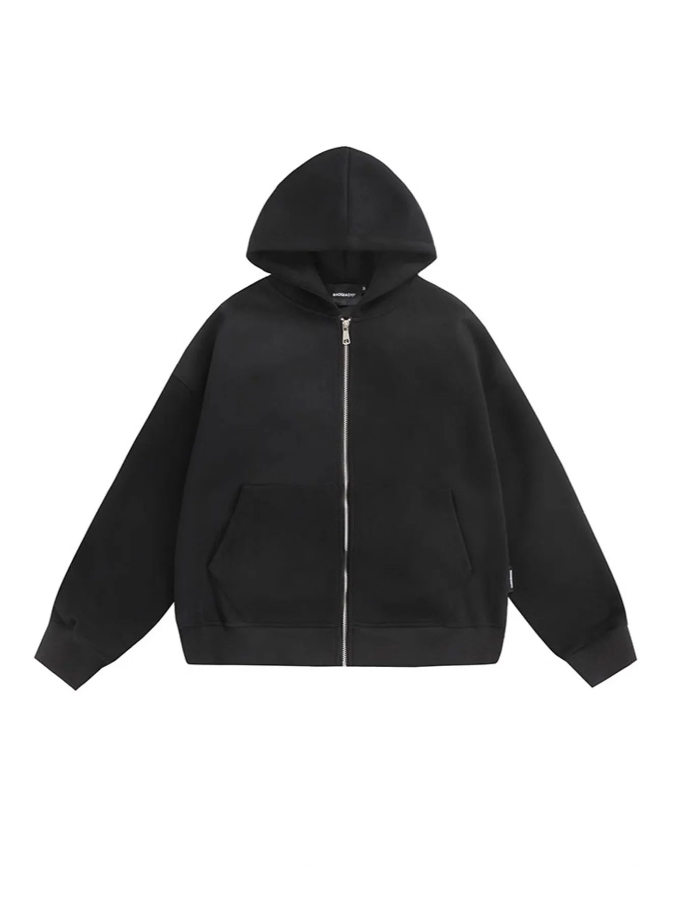 Unisex 3D Creative Zip Up Hoodie with Backpack Design