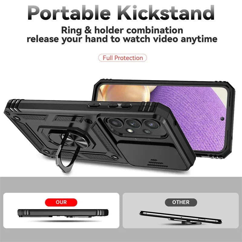 Heavy Duty Magnetic Armor Phone Case