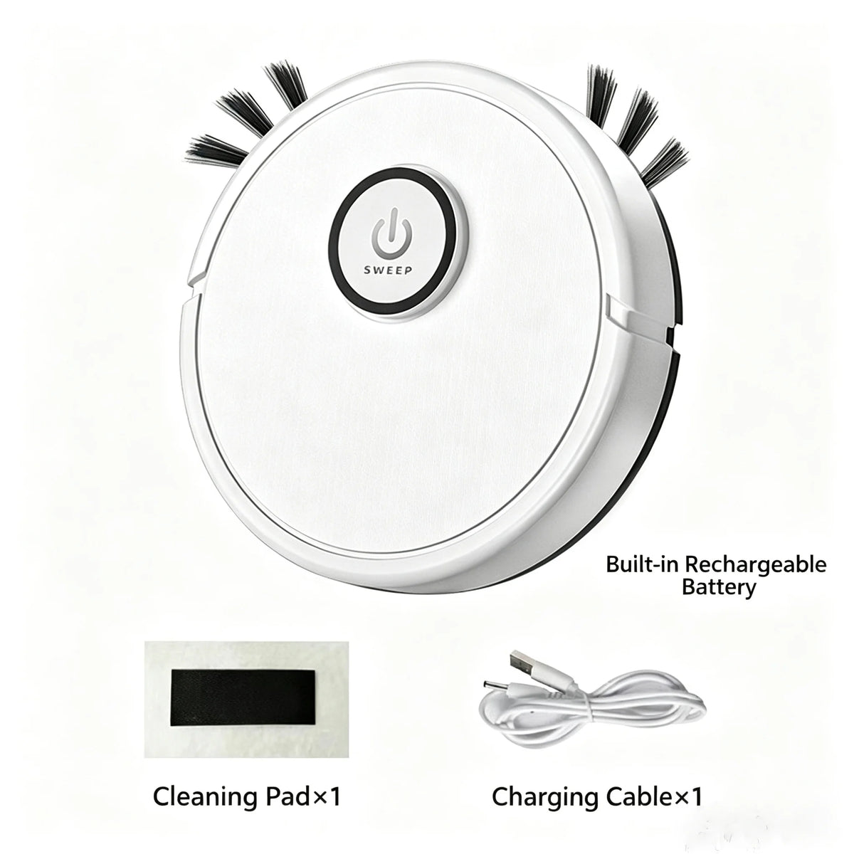 Ultra-Slim Robot Vacuum Cleaner | 4.5cm Smart Home Vacuum