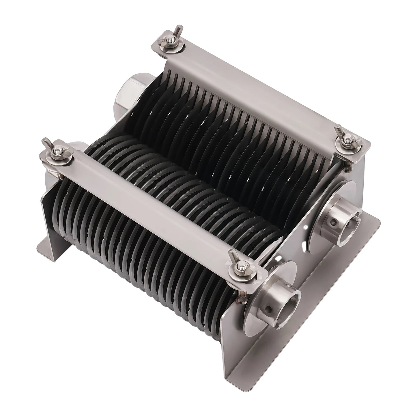 Stainless Steel Meat Slicer Knife, 5mm Cutting Thickness, Manual Operation, 500kg/1102.3lbs/h Efficiency, Easy to Clean and Asse