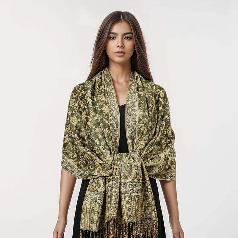 Luxury Cashmere Winter Scarf Shawl