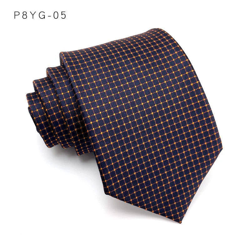 Luxury Men’s Silk Business Tie Collection