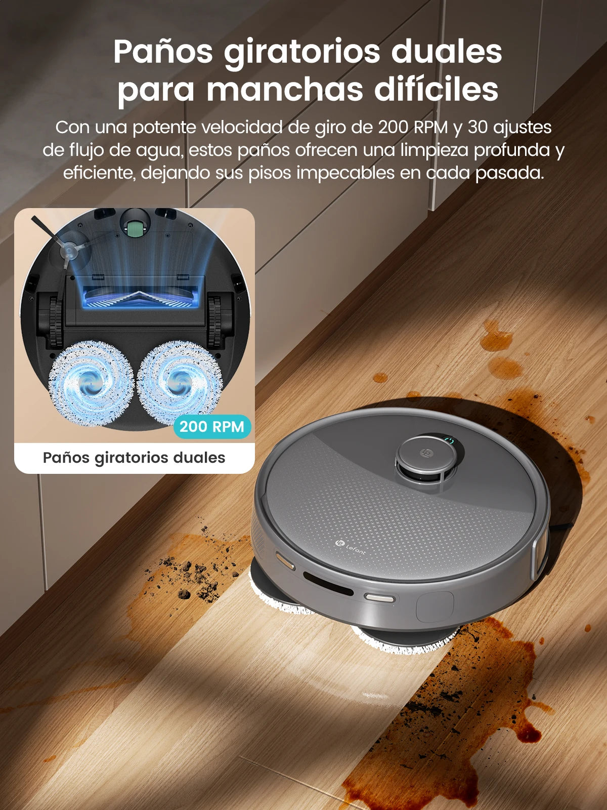 Lefant M3 Max Robot Vacuum & Mop | Smart Cleaning Station