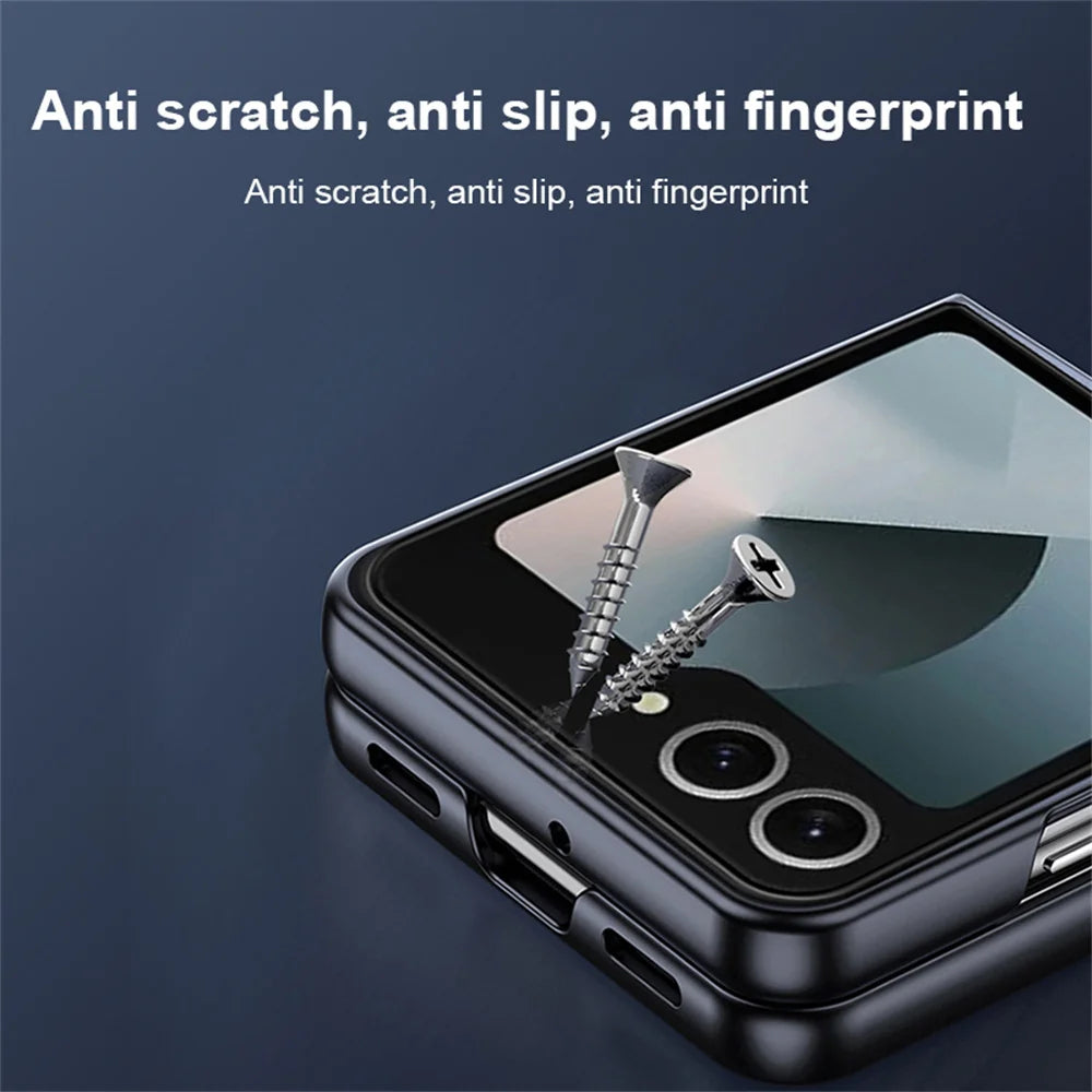 Luxury Frosted Mag Safe Case for Samsung Z Flip Series