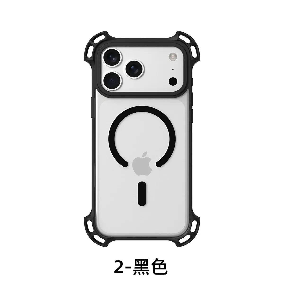 Clear Magnetic Protective Phone Case with Reinforced Corners