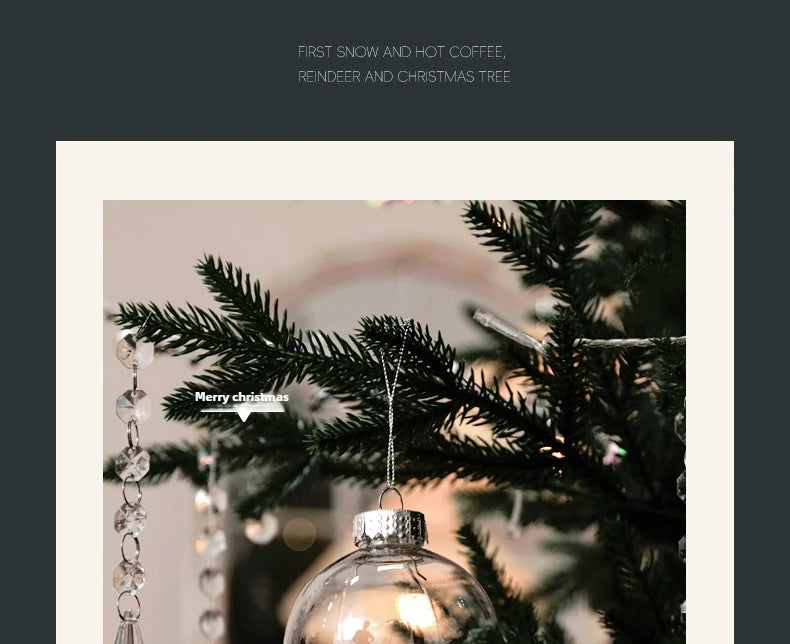 2025 new PE Christmas tree premium sense home living room DIY Christmas decoration Christmas