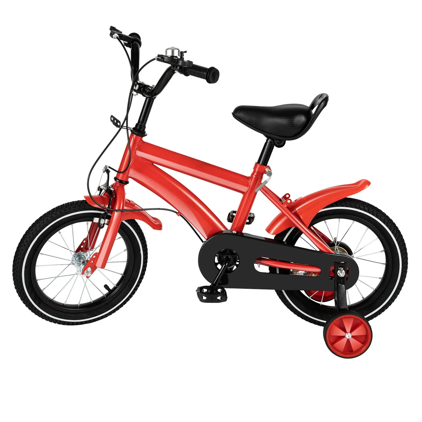 14 Inch Children’s Bicycle with Training Wheels .Kids Bike for Ages 2–5, Adjustable Seat & Handlebars, Boys & Girls