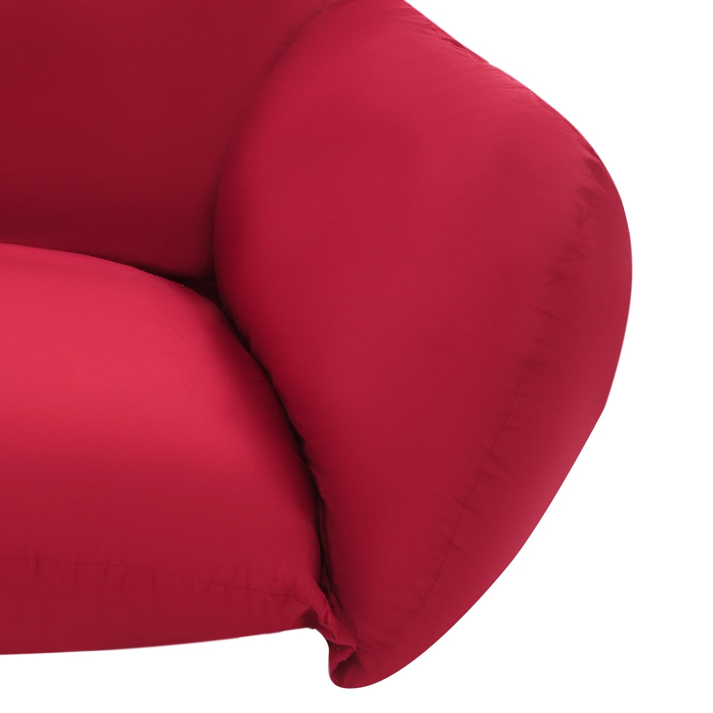 Egg Chair Cushion Hanging Basket Swing Cushion Indoor and Outdoor Rocking Chair Pad Burgundy