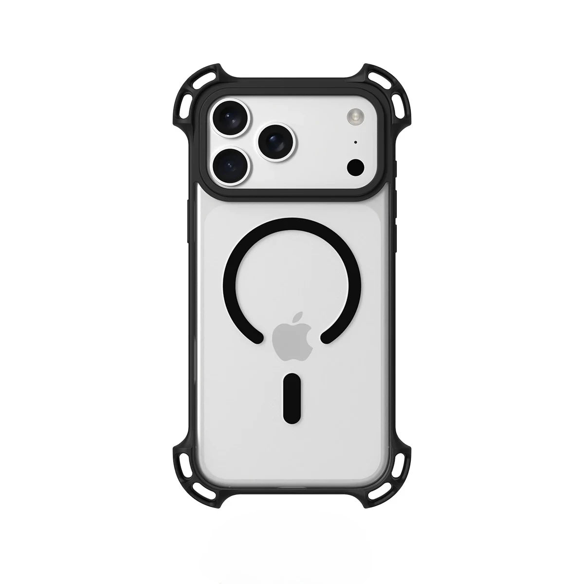 Clear Magnetic Protective Phone Case with Reinforced Corners