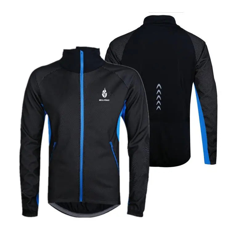 Windproof Cycling Jacket for Men and Women Slim Fit