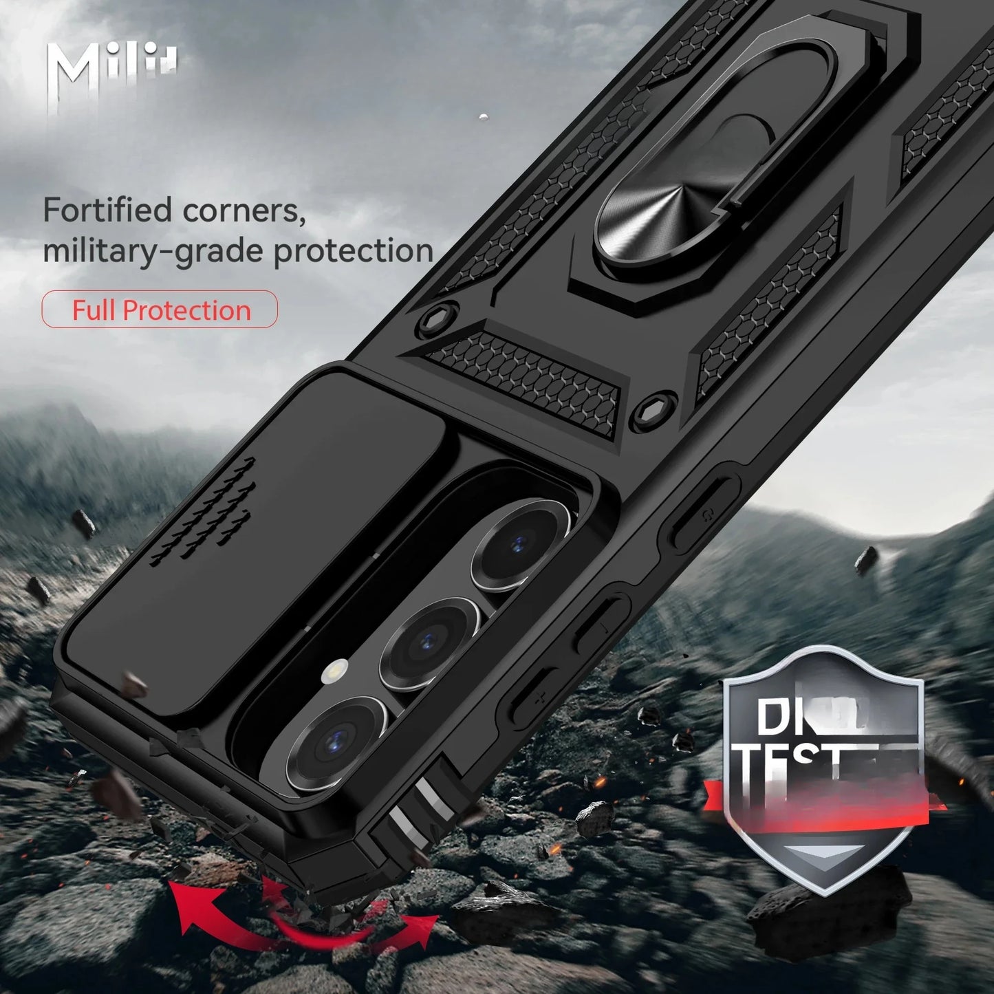 Heavy Duty Magnetic Armor Phone Case