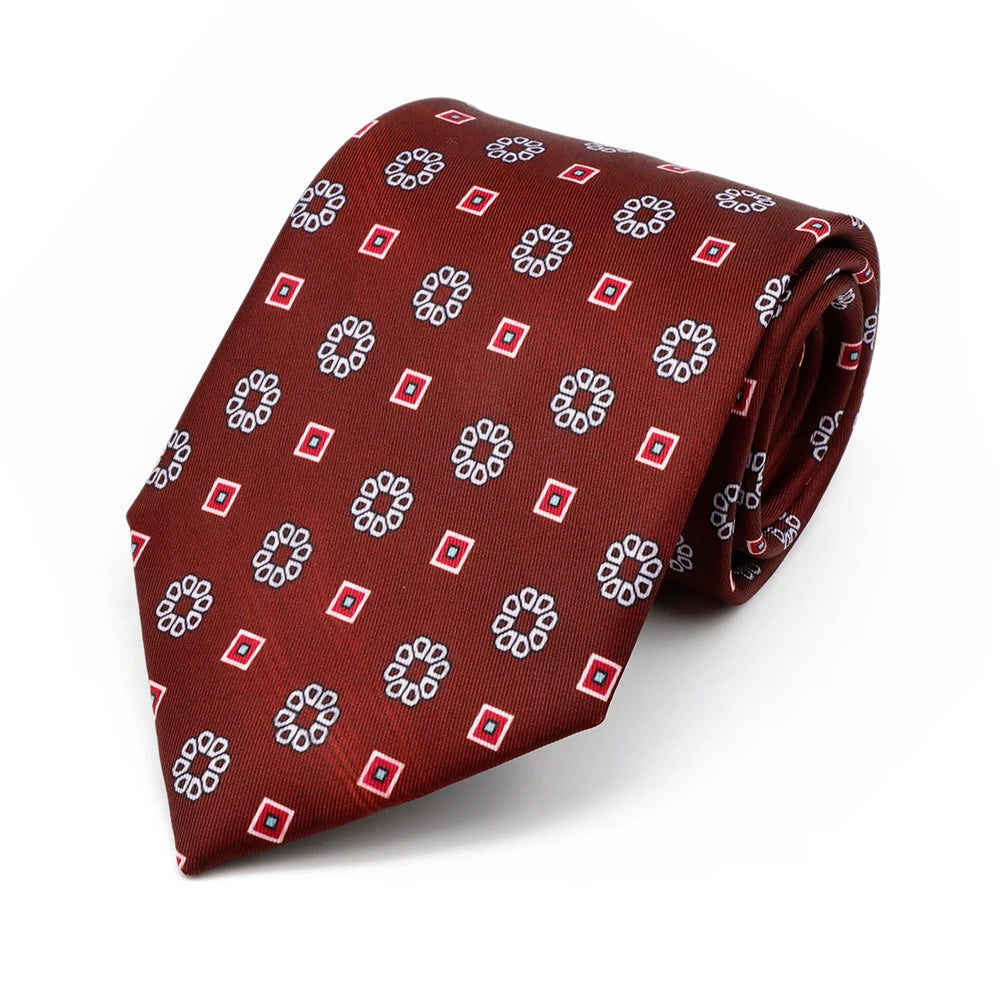 Men’s Luxury Silk Necktie .Classic Business, Wedding & Formal Dress Tie for Men