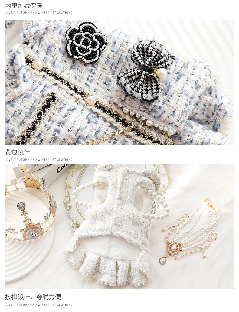 Luxury Princess Pet Dress for Dogs & Cats
