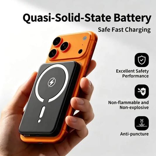 10000mAh Magnetic Wireless Power Bank . 22.5W Fast Charging Portable Charger