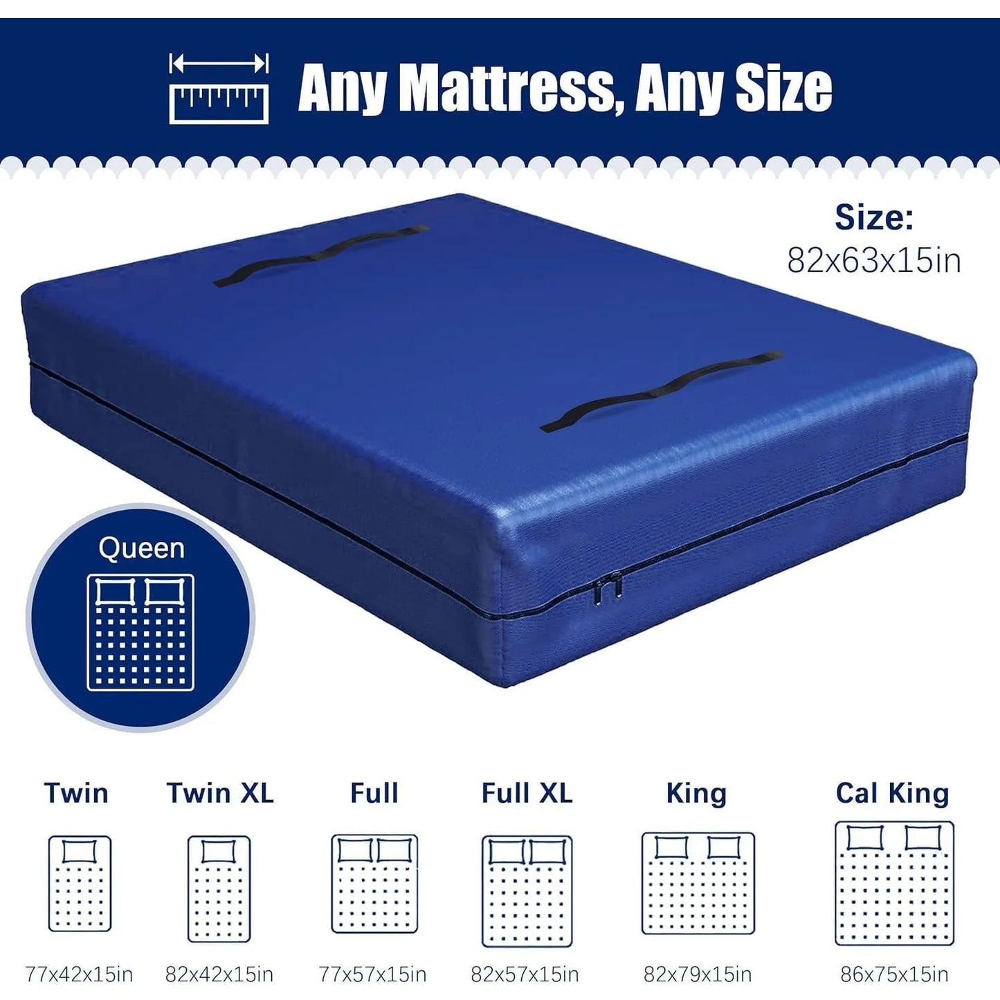 Mattress Bags For Moving With 8 Handles 170GSM Extra Thick