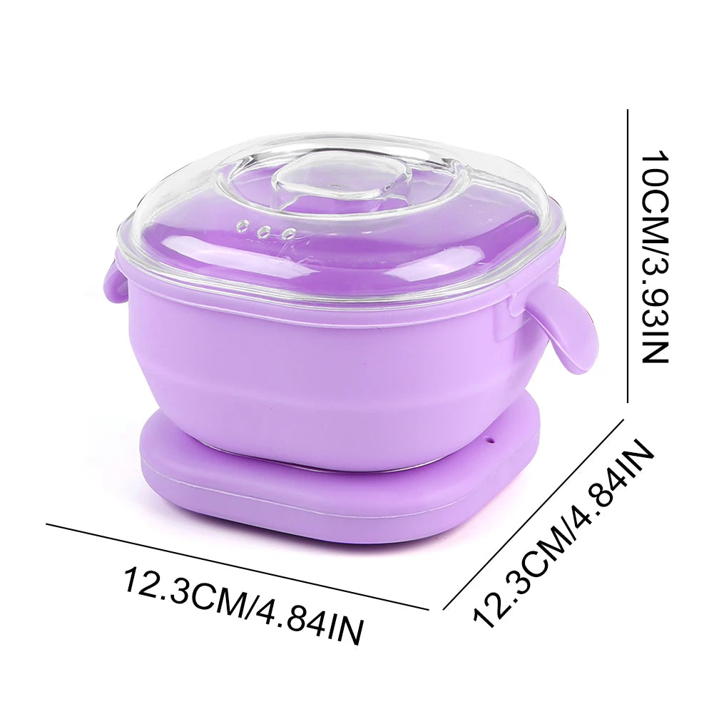 Silicone Wax Warmer Foldable 100W 400ml Hair Removal