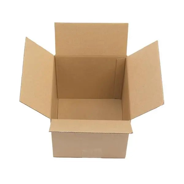 100-Pack Corrugated Paper Gift Boxes 6x6x6 in (15.2 x 15.2 x 15.2 cm) – Brown Shipping & Mailing Boxes for Gifts, Packaging, Moving & Small Business