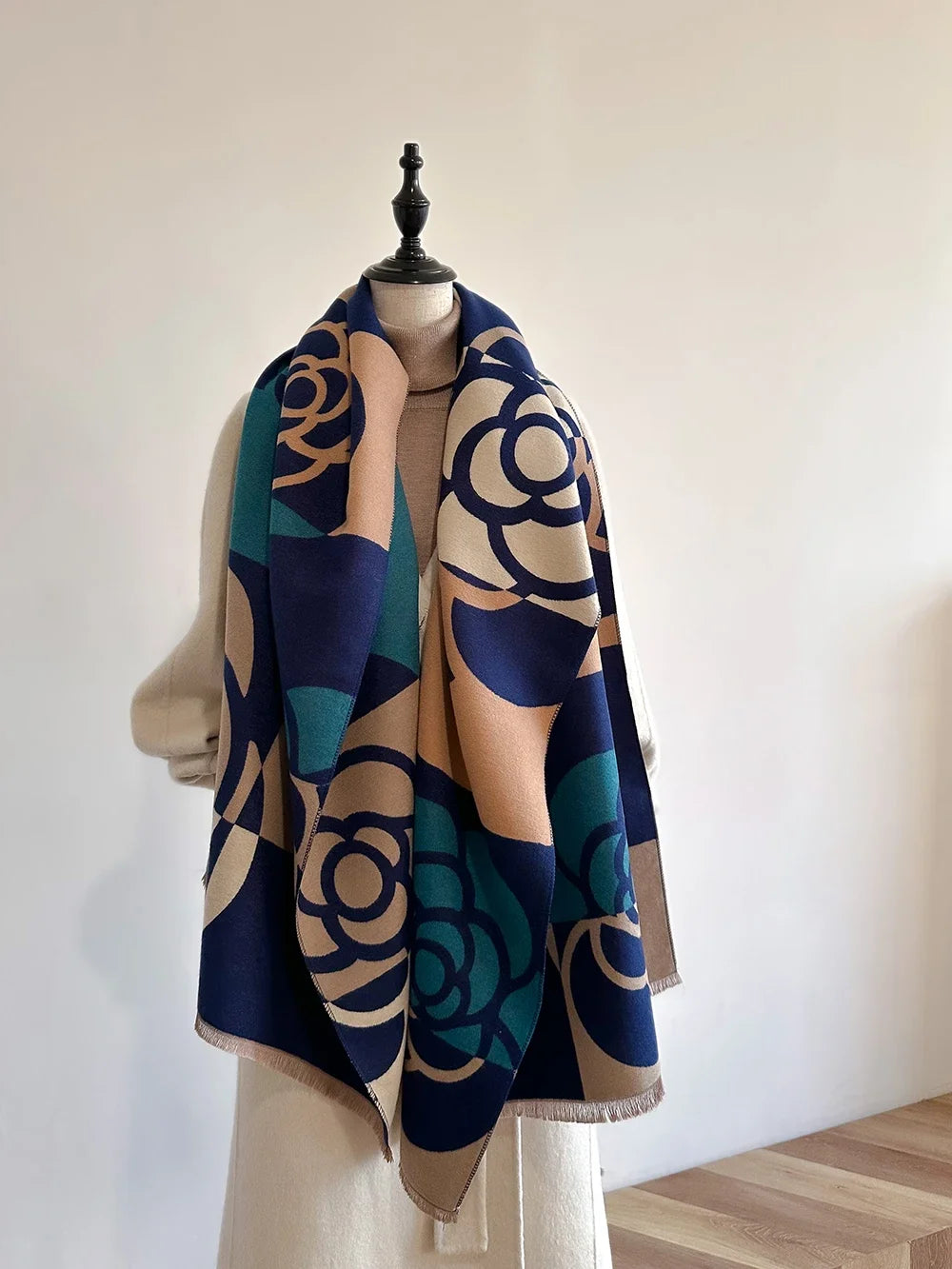 Luxury Winter Cashmere Scarf