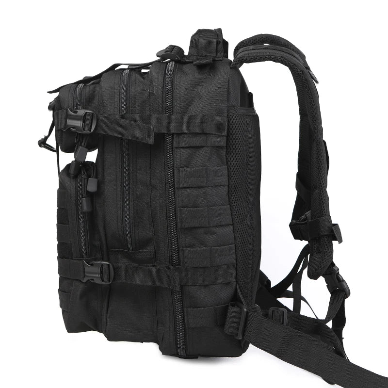 35L Tactical MOLLE Backpack with Padded Shoulder Straps