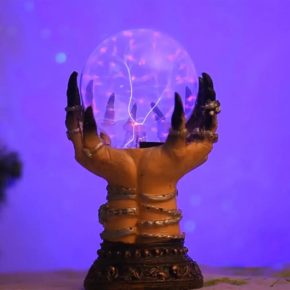 NEW Halloween Celestial Crystal Ball Personality Magic Hand Luminous Ball Magic Lamp Prop Ornament Halloween Decoration For Home