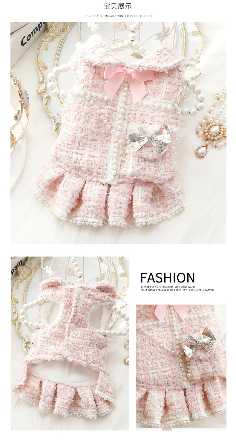 Luxury Princess Pet Dress for Dogs & Cats