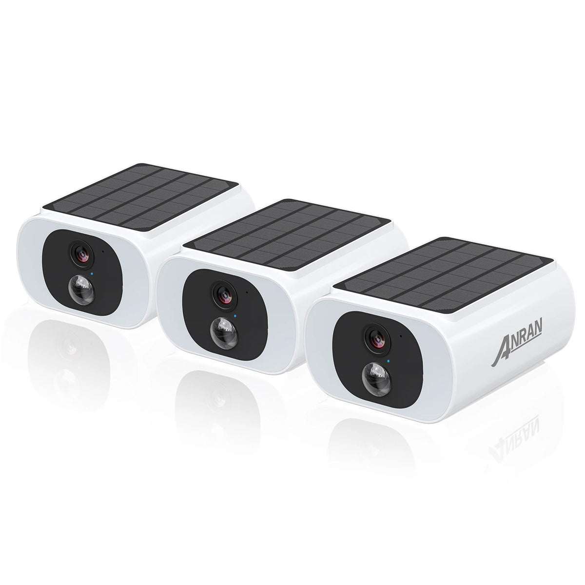 Outdoor Wireless Wi-Fi Security Camera Set | Solar-Powered Home Surveillance