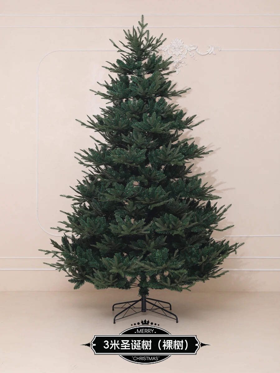 2025 new PE Christmas tree premium sense home living room DIY Christmas decoration Christmas