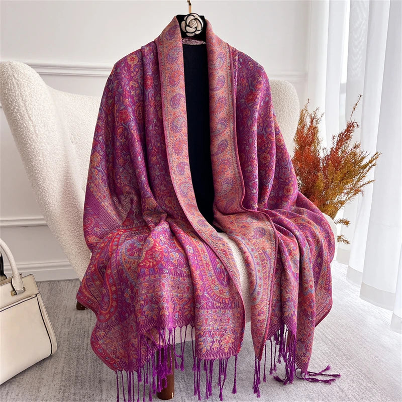Paisley Pashmina Shawl