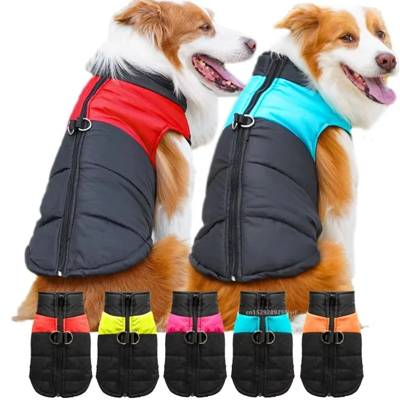 Waterproof Winter Dog Vest Jacket