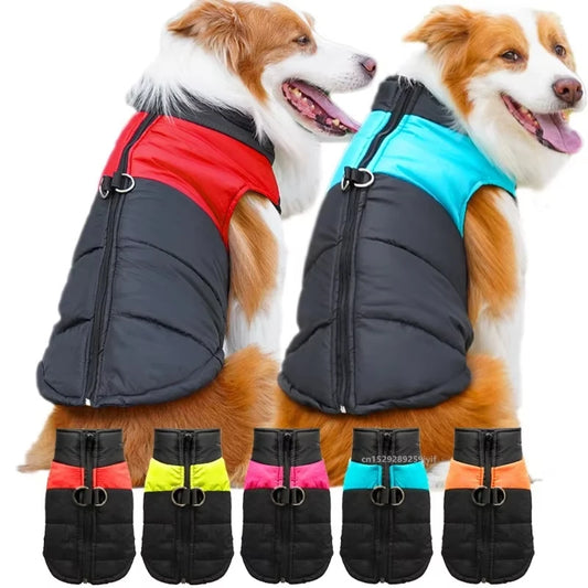 Waterproof Winter Dog Vest Jacket