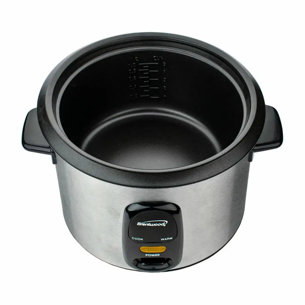Stainless Steel Rice Cooker 8 Cup Uncooked 16 Cooked