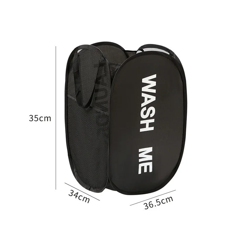 Extra-Large Foldable Laundry Hamper with Carry Handles