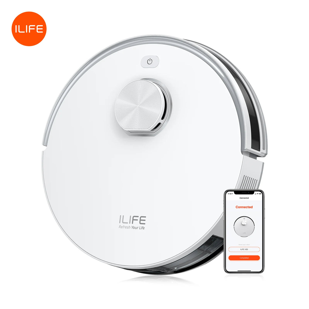 ILIFE V30 Robot Vacuum Cleaner | Smart Laser Navigation