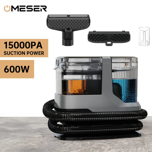 OMESER 20000Pa Portable Carpet Cleaner Machine 600W Upholstery Cleaner Pet Special Stain Cleaner Powerful for Sofa Car Seat New